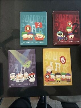 South Park: Complete Seasons 2-5 DVD Box Set - Multi-Color